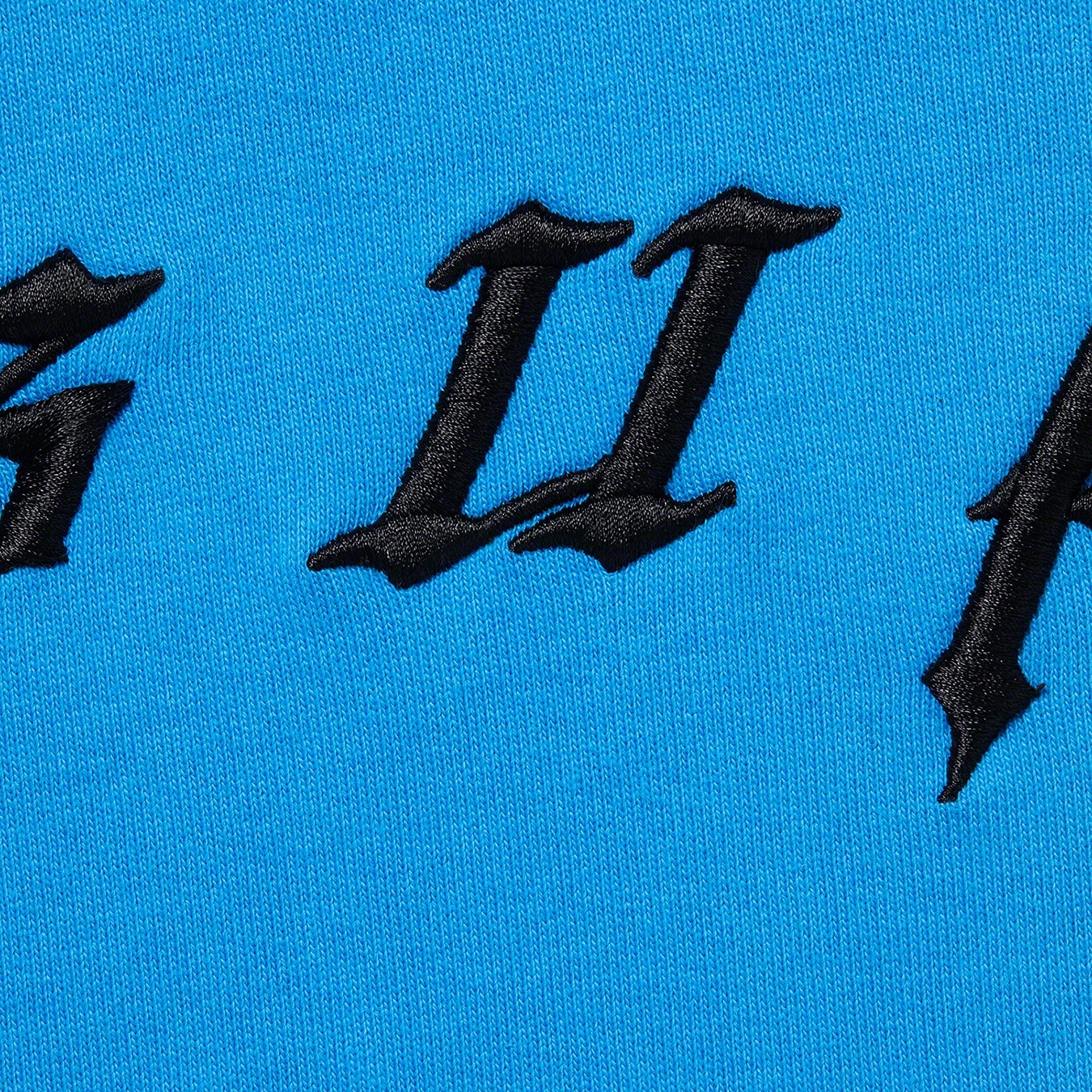 Raised Embroidery Hooded Sweatshirt view 5